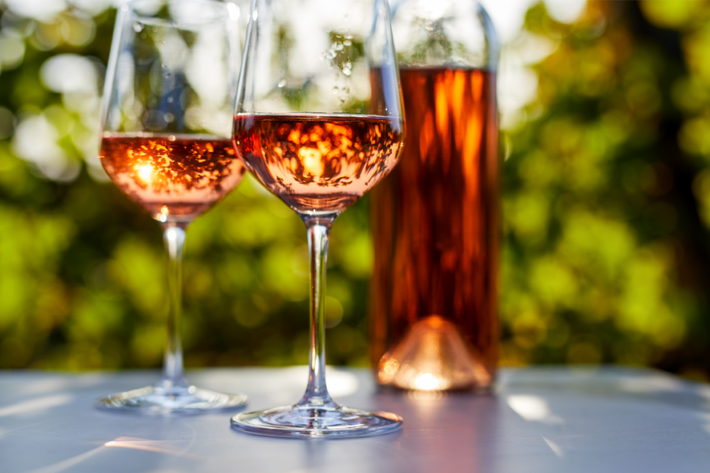 table en verre jardin