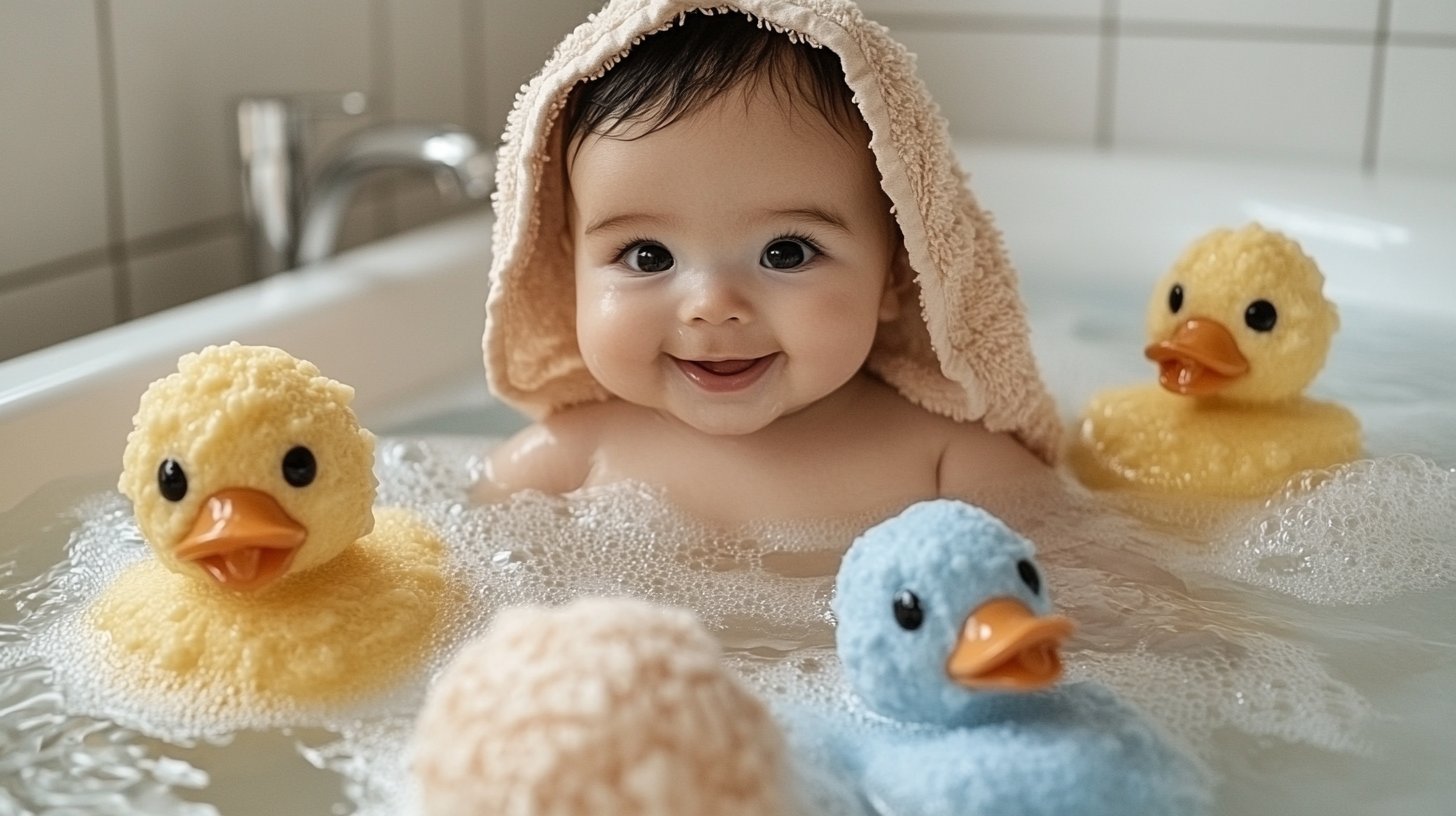 Accessoires de bain bébé : Faire le bon choix pour un moment agréable