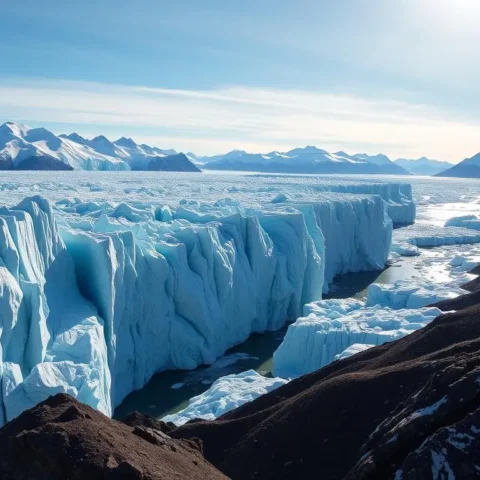 glacier islande