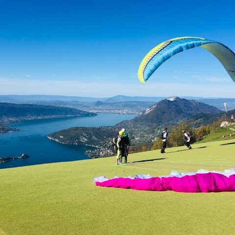 parapente à Annecy