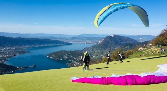 parapente à Annecy