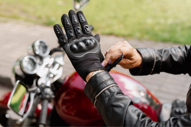 gants de moto