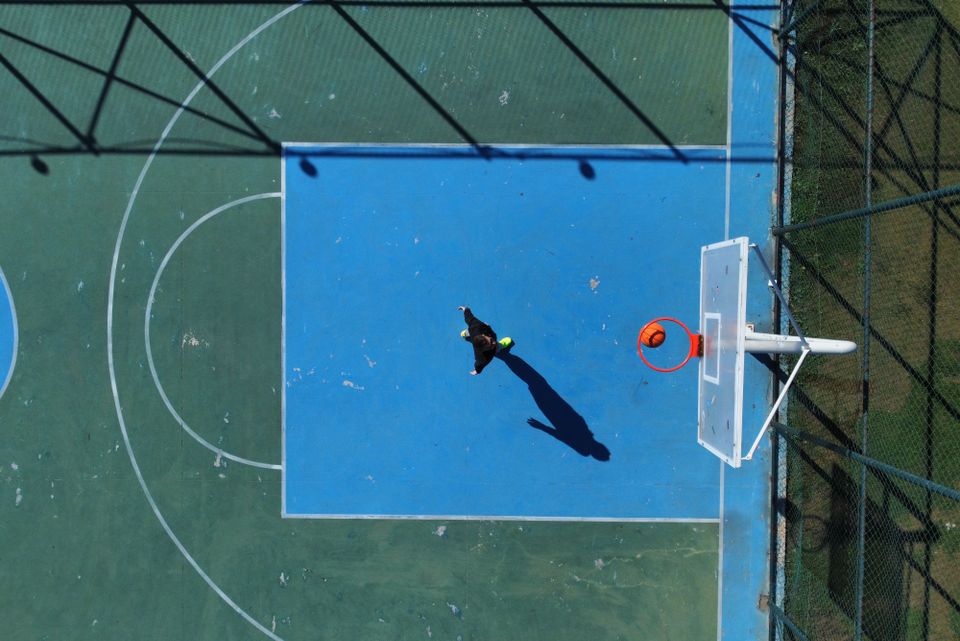 terrain de basket